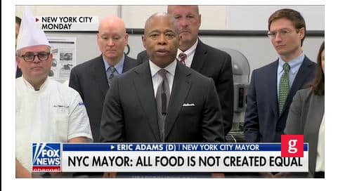 New York's Eric Adams goes obnoxious touting his plant-based diet